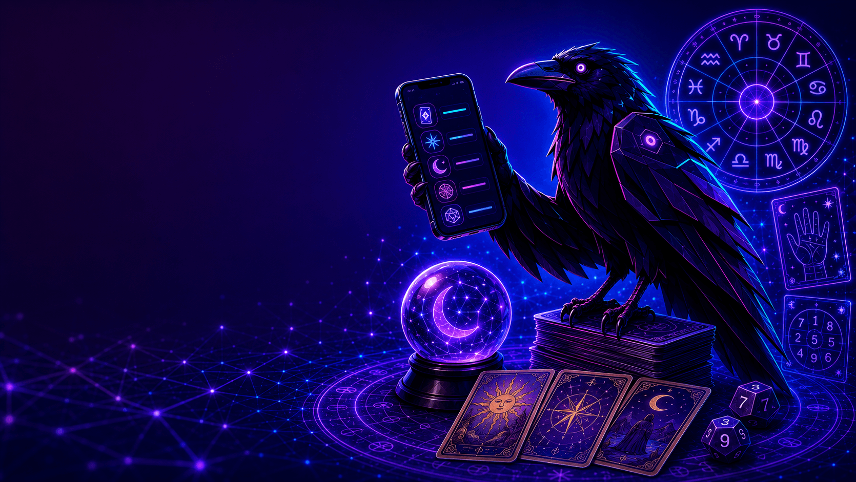 Green AI Oracle — AI-ассистент для астрологии, Таро и персональных гороскопов в Telegram от команды Роботок